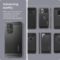 Miniatyrbild 5 av 6: Spigen Samsung Galaxy A53 5G Skal Rugged Armor Matt Svart