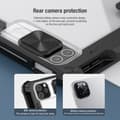 Miniatyrbild 3 av 5: iPad Pro 12.9 (2020/2021) - NILLKIN CamShield Shockproof Tri-Fold Fodral - Svart