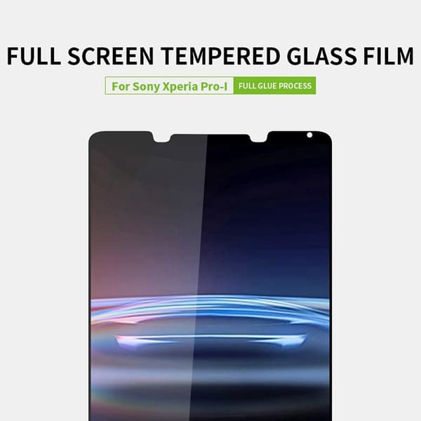 PINWUYO Sony Xperia Pro-I Skärmskydd Heltäckande Härdat Glas