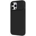 Miniatyrbild 5 av 5: iPhone 13 Pro Max - NILLKIN CamShield Silky Liquid Skal - Svart
