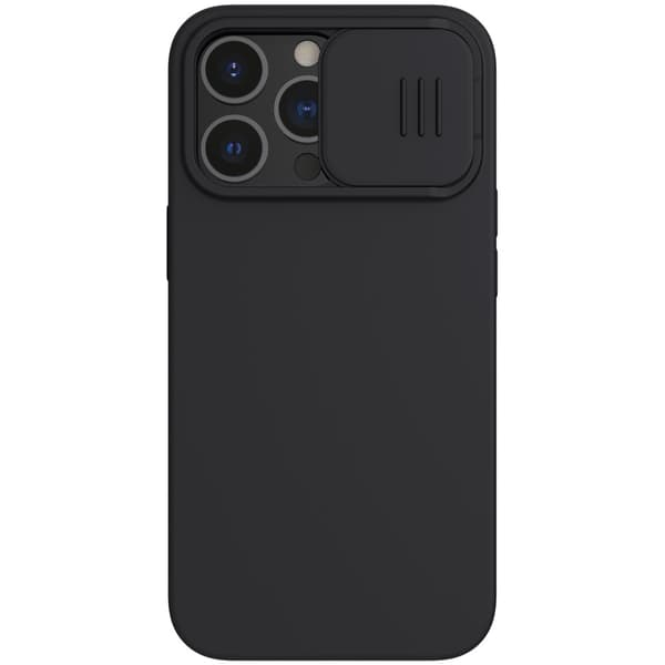 iPhone 13 Pro - NILLKIN CamShield Silky Liquid Skal - Svart