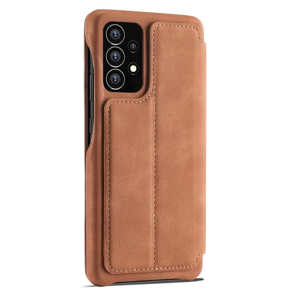 LC.IMEEKE Samsung Galaxy A53 5G Fodral Retro Flip Brun