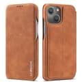 Miniatyrbild 1 av 6: iPhone 13 - LC.IMEEKE Retro Flip Fodral - Brun