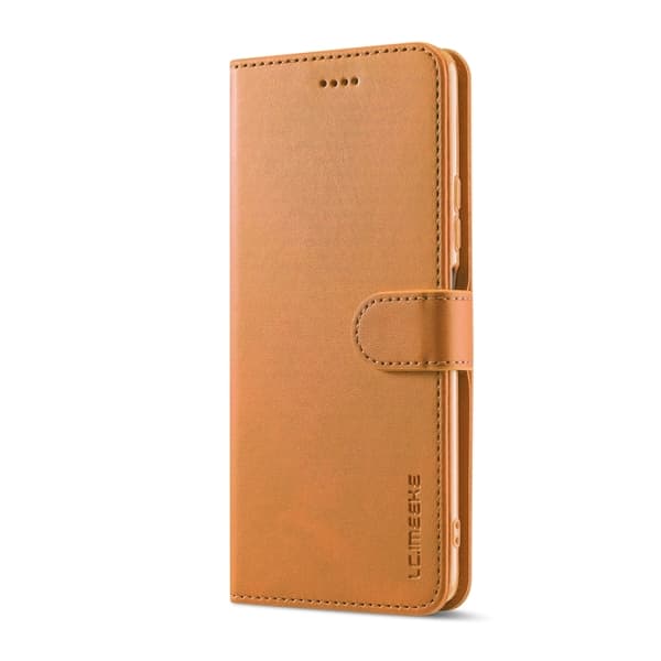 LC.IMEEKE Xiaomi 12 Pro Fodral Läder Brun
