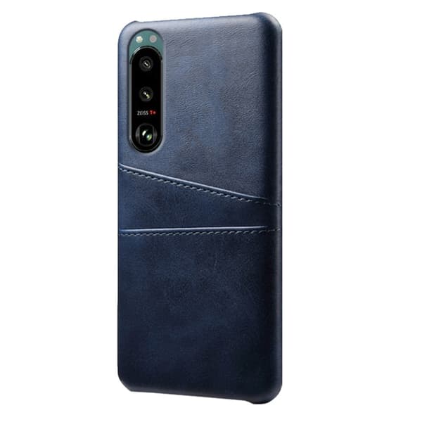 KSQ Sony Xperia 5 III Skal Med Kortfack Blå