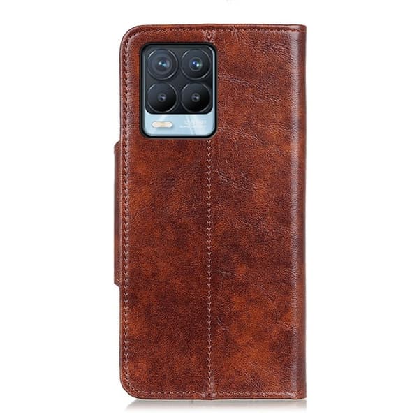 Realme 8 / 8 Pro - KHAZNEH Plånboksfodral - Brun