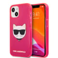 Miniatyrbild 1 av 2: Karl Lagerfeld iPhone 13 Skal TPU Choupette Fluorescent Rosa