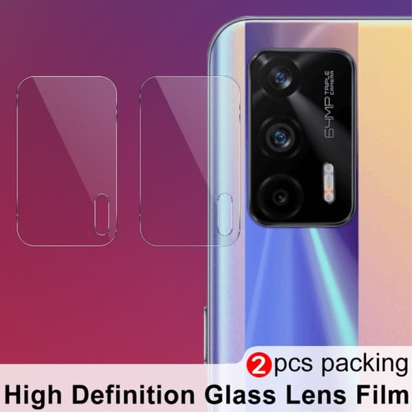 Realme GT 5G - 2-pack IMAK Linsskydd I Härdat Glas