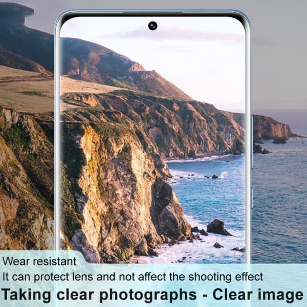 IMAK Xiaomi 12 Pro Linsskydd Härdat Glas Svart