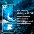 Miniatyrbild 2 av 5: Samsung Galaxy A22 5G - IMAK Transparent TPU Skal
