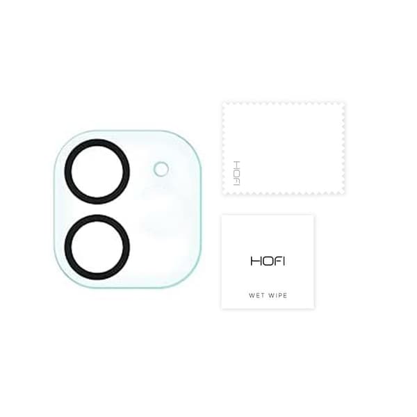 HOFI iPhone 12 Linsskydd Pro+ Härdat Glas Transparent
