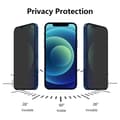 Miniatyrbild 2 av 6: iPhone 13 / 13 Pro - HAT PRINCE Privacy 28° Skärmskydd Härdat Glas