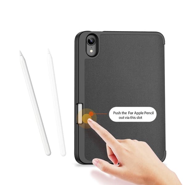 DUX DUCIS iPad Mini 2024/2021 Fodral DOMO Pennhållare Svart