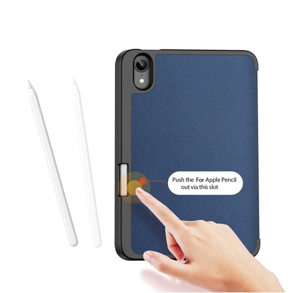 DUX DUCIS iPad Mini 2024/2021 Fodral DOMO Pennhållare Blå