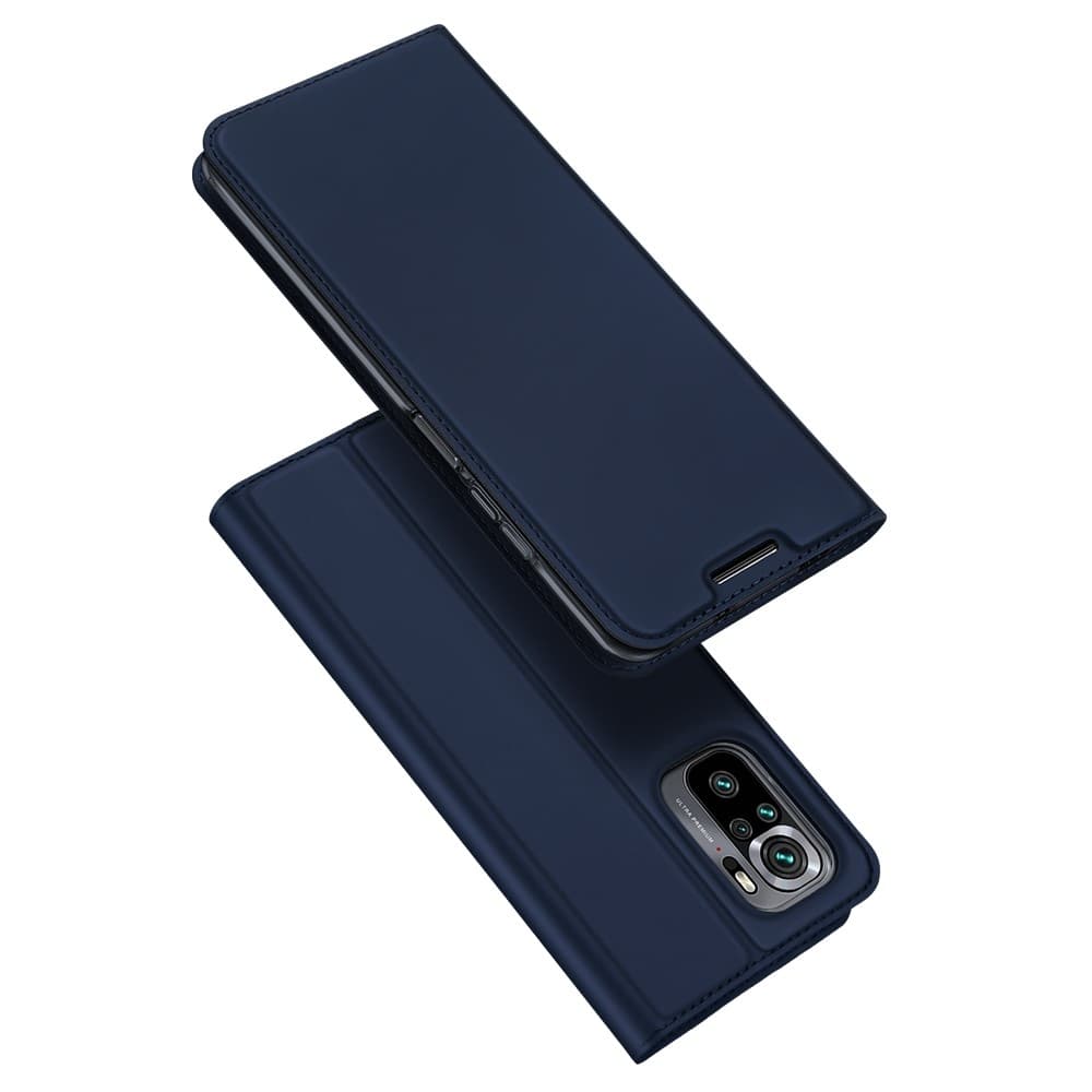 Xiaomi Redmi Note 10S - DUX DUCIS Skin Pro Fodral - Blå