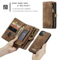 Miniatyrbild 5 av 6: CASEME iPhone 13 Fodral/Skal Magnet 2in1 Multifunktionell Brun