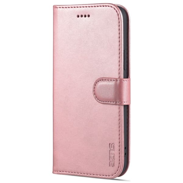 AZNS iPhone 12 Pro Max Fodral Läder Brun
