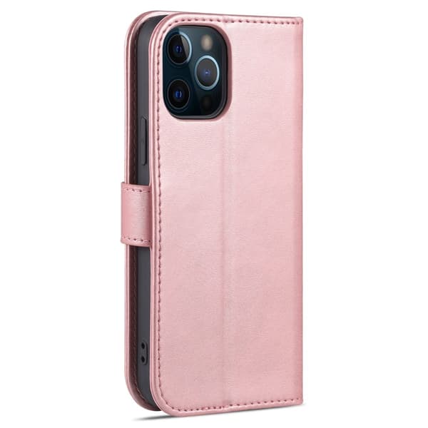 AZNS iPhone 12 Pro Max Fodral Läder Brun