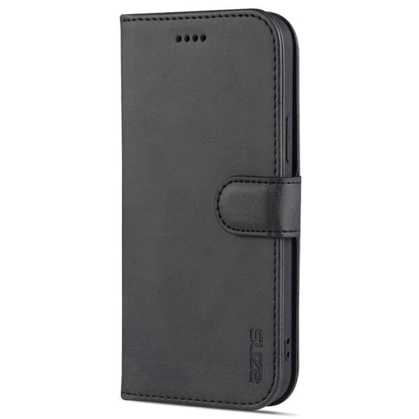 AZNS iPhone 12 Pro Max Fodral Läder Brun