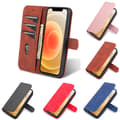 Miniatyrbild 1 av 4: AZNS iPhone 12 Pro Max Fodral Läder Brun