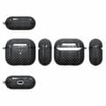 Miniatyrbild 6 av 6: AirPods 3 Skal TPU Kolfiber Textur Karbinhake Svart