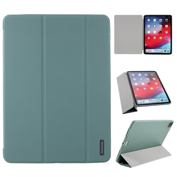 AMORUS iPad Air 2025-2020/Pro 11 2018/2020 Fodral Läder