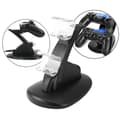 Miniatyrbild 1 av 6: Dockstation För Två Playstation PS4 Kontroller med LED-indikatorer