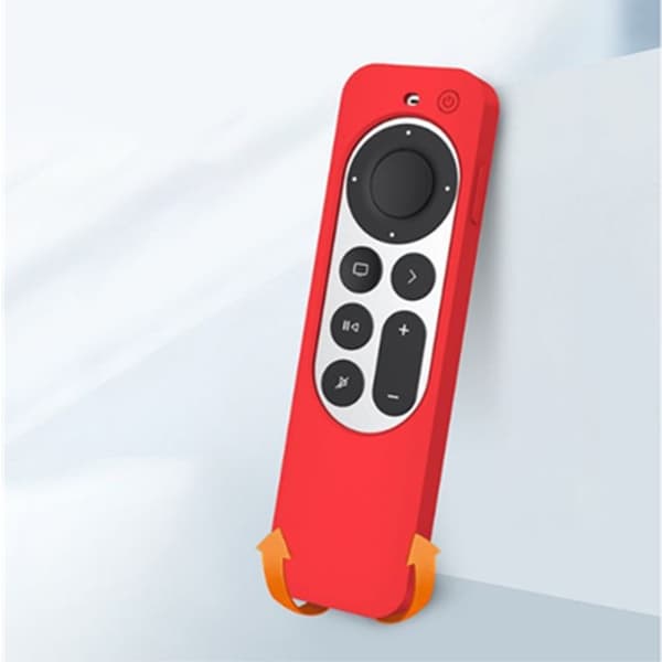 Apple TV 4K 2021 Silikonskal För Kontroll Box - Ljus Rosa
