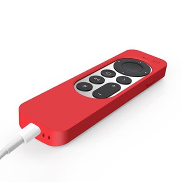 Apple TV 4K 2021 Silikonskal För Kontroll   Box - Vit