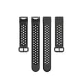 Miniatyrbild 5 av 5: Fitbit Charge 4/3 Silikon Träningsarmband Svart