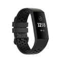 Miniatyrbild 1 av 5: Fitbit Charge 4/3 Silikon Träningsarmband Svart