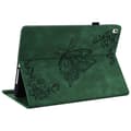 Miniatyrbild 4 av 5: iPad 10.2 2019/2020/2021 Fodral Butterfly Flower Grön