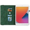 Miniatyrbild 5 av 5: iPad 10.2 2019/2020/2021 Fodral Butterfly Flower Grön