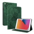 Miniatyrbild 1 av 5: iPad 10.2 2019/2020/2021 Fodral Butterfly Flower Grön