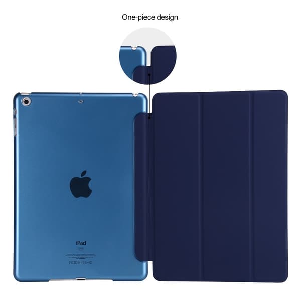 iPad Air / 9.7" (2017) / (2018) - Slimfit Tri-Fold Fodral - Mörk Blå