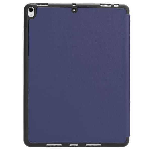 iPad Air (2019) / Pro 10.5 (2017) - Tri-Fold Fodral Med Pennhållare - Mörk Blå