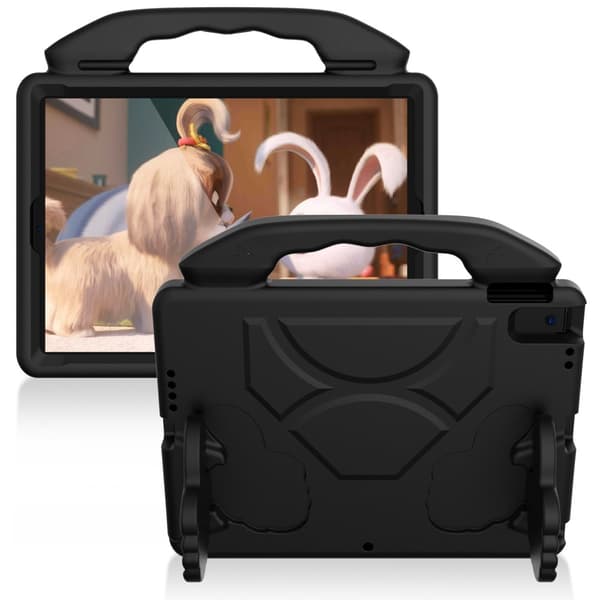 iPad 10.2 2019/2020/2021, Air 10.5, Pro 10.5, Pro 11 2018 Skal Barn Svart