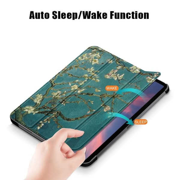 iPad Air 2025-2020 / Pro 11 Tri-Fold Fodral Pennhållare