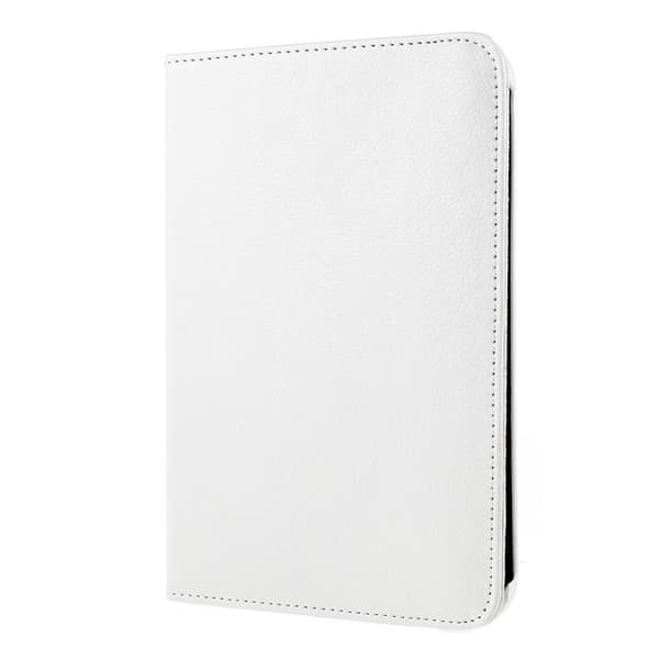 iPad Mini 2024/2021 Fodral 360° Rotation Litchi Vit