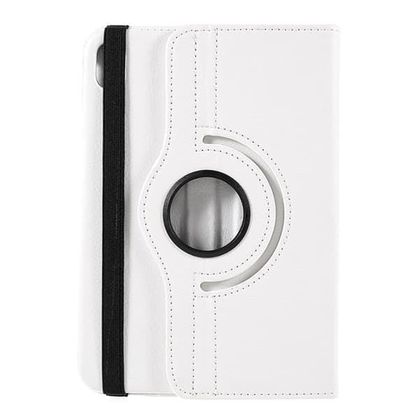 iPad Mini 2024/2021 Fodral 360° Rotation Litchi Vit