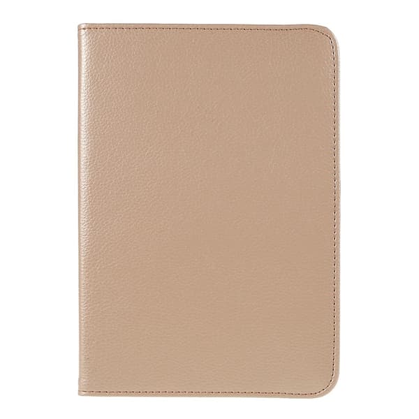 iPad Mini 2024/2021 Fodral 360° Rotation Litchi Guld