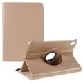 Miniatyrbild 1 av 6: iPad Mini 2024/2021 Fodral 360° Rotation Litchi Guld