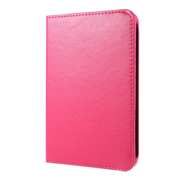 iPad Mini 2024/2021 Fodral 360° Rotation Litchi Rosa