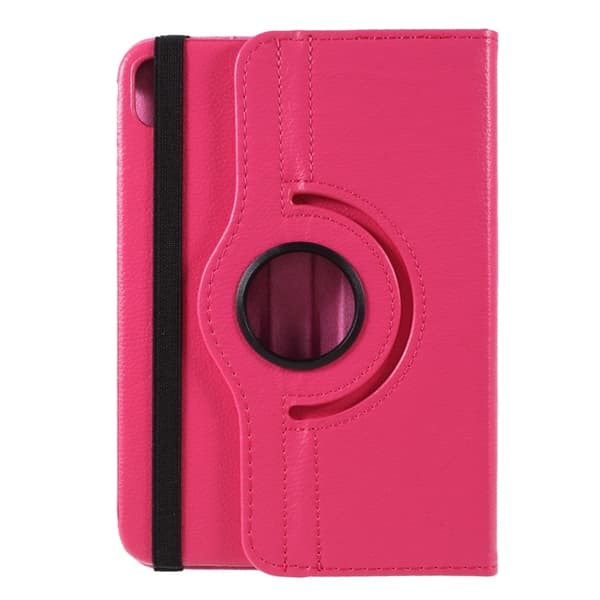 iPad Mini 2024/2021 Fodral 360° Rotation Litchi Rosa
