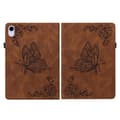 Miniatyrbild 2 av 5: iPad Mini 2024/2021 Fodral Butterfly Flower Brun