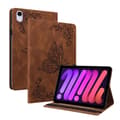 Miniatyrbild 1 av 5: iPad Mini 2024/2021 Fodral Butterfly Flower Brun