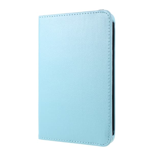 iPad Mini 2024/2021 Fodral 360° Rotation Litchi Sky Blue