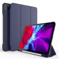 Miniatyrbild 1 av 3: iPad Pro 11 (2018/2020/2021) - Tri-Fold Smart Fodral Pennhållare - Blå