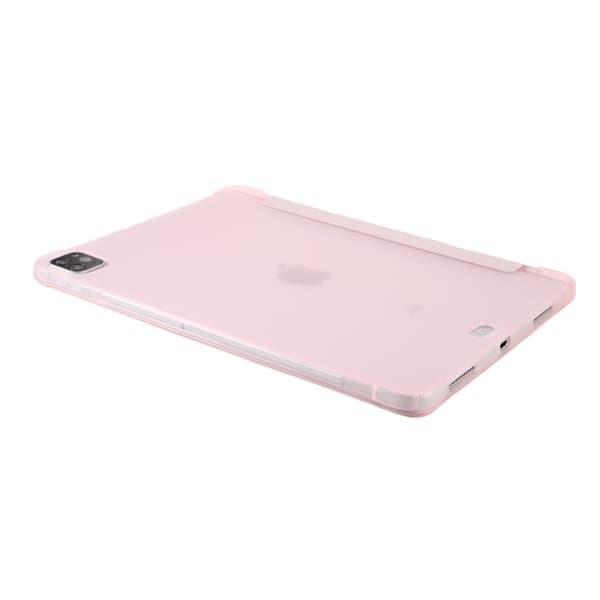 iPad Pro 11 (2018/2020/2021) - Tri-Fold Läder Fodral Pennhållare - Ljus Rosa