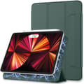 Miniatyrbild 1 av 5: iPad Pro 11 (2021) - 2in1 Magnet Tri-Fold Fodral - Mörk Grön